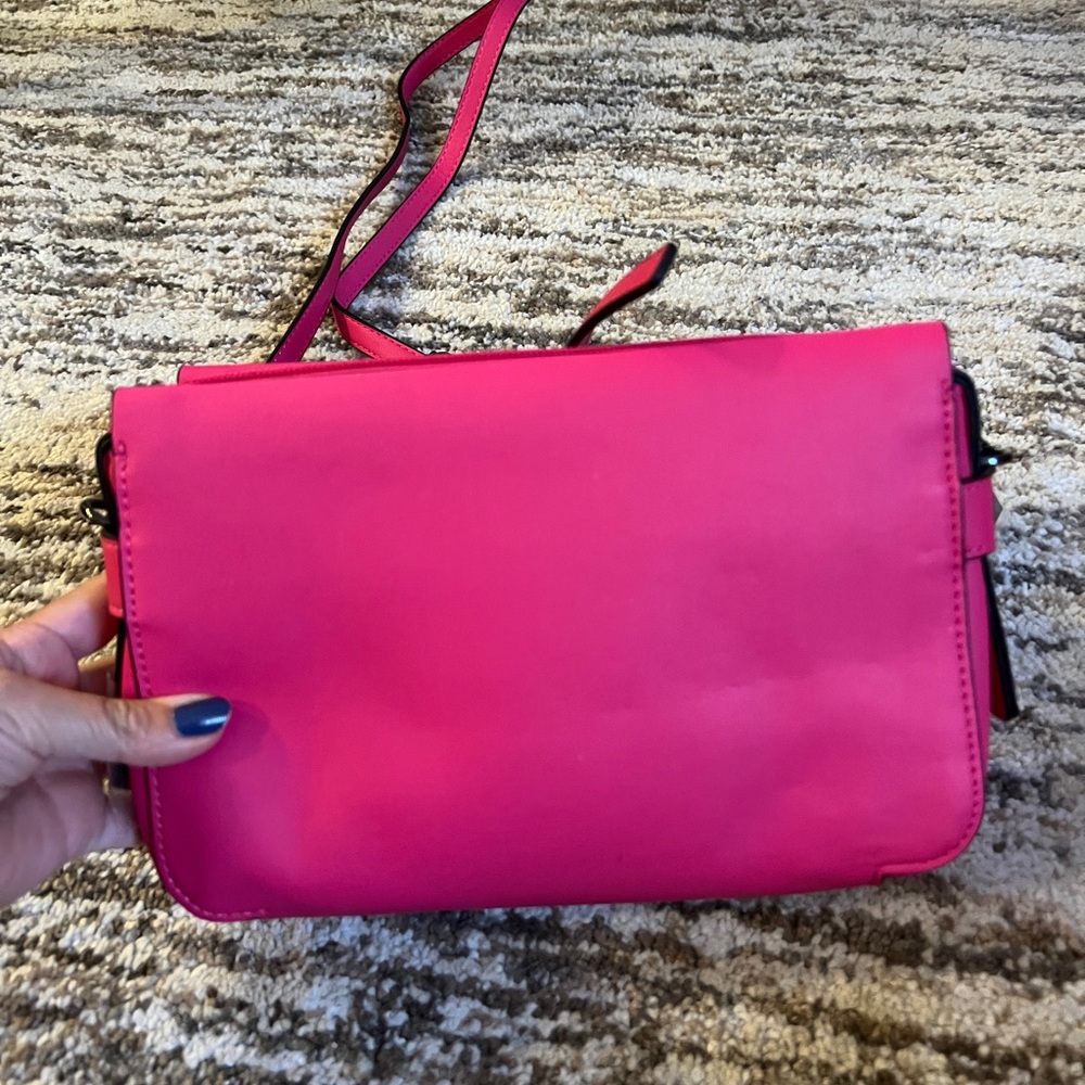 Vera Wang Fuchsia Crossbody Bag